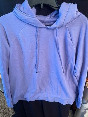 Everyday Lavender Pullover Hoodie with Drawstring